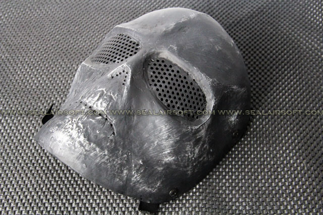 Army Of Two Type Black Plastic Full Face Mask MK-034-SB