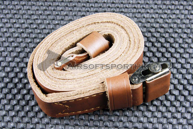 Airsoft Leather Brown Sling For MAUSE 98K K98