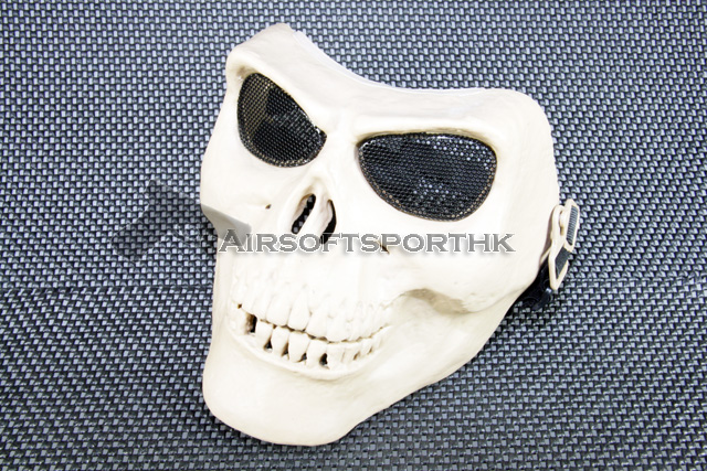 Cacique Skull Version II Full Face Tan Mask M02 18