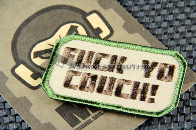 Mil-Spec Monkey Fuck Yo Couch Logo Velcro Patch - Multicam