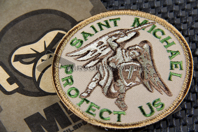 Mil-Spec Monkey Saint Michael Logo Velcro Patch - ARID