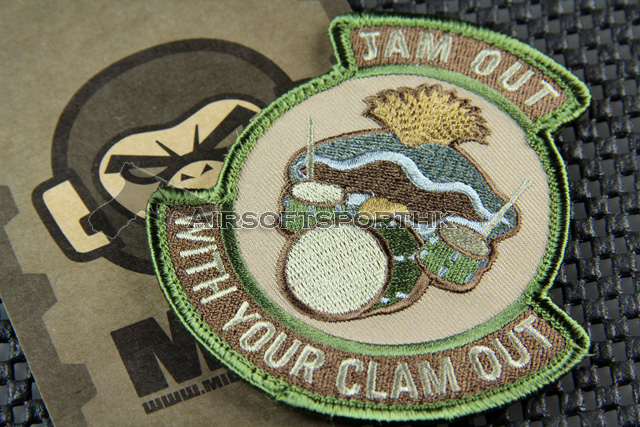 Mil-Spec Monkey Jam Out Logo Velcro Patch - ARID