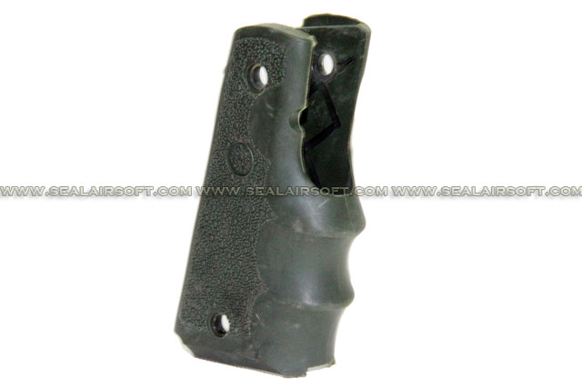 A.C.M. Airsoft Rubber Finger Grooves Grip For M1911 Series (Ranger Green) CM-HG001-RG
