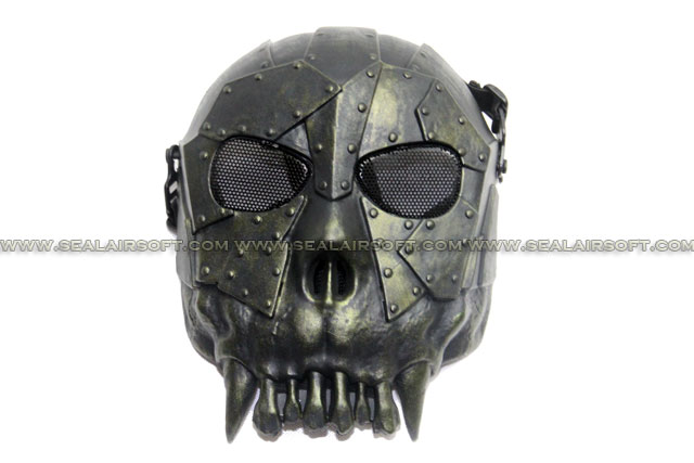 Thorn Ling Desert Corps Airsoft Mask - Silver Green MK-DC01-SG