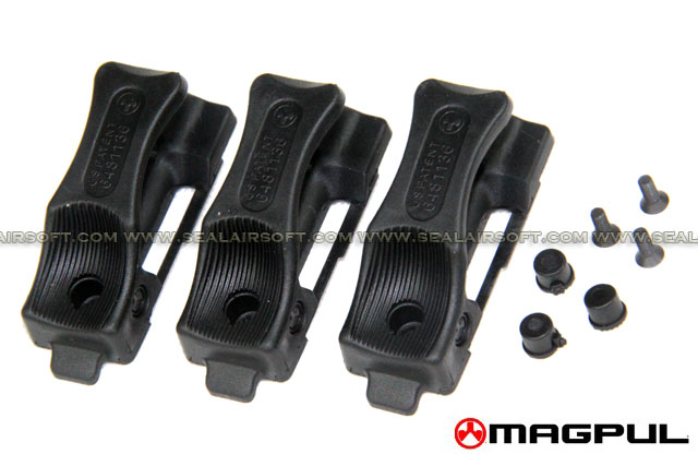MAGPUL PTS Ranger Plate For M4 / M16 AEG Hi-Cap Magazine (Black) MAGPUL-008-BK