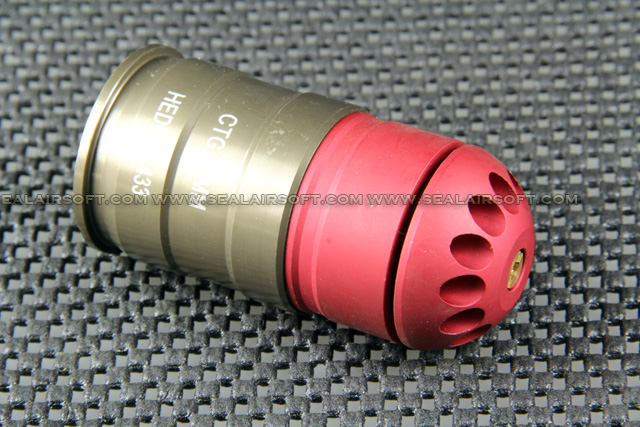 Big Dragon M433 Type Mosquito Airsoft M203 Gas Grenade - 84rd BD7836-Red