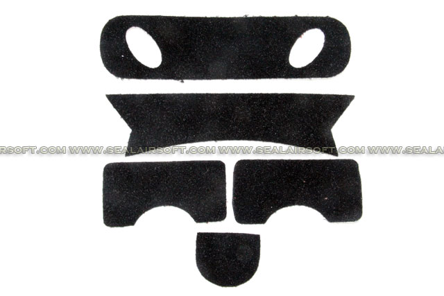 FMA Helmet Velcro Sticker (PJ Type/ Black) FMA-TB403