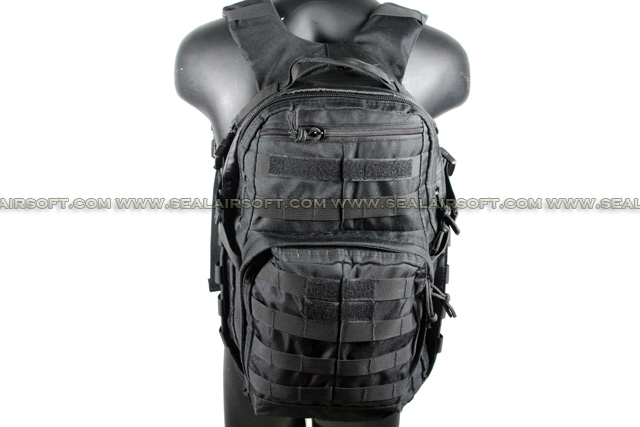 ACM Patrol 3-Day Molle Assault Backpack (Black) BG-08-BK