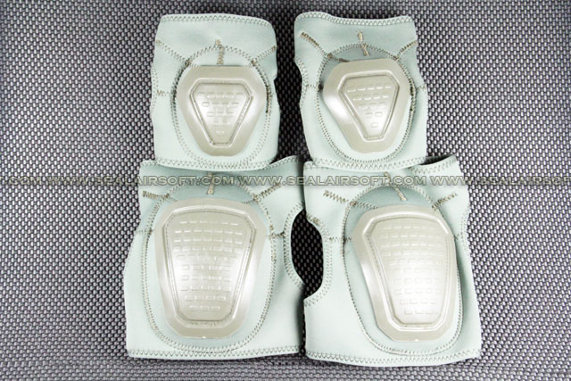 Special Force Airsoft Paintball Knee & Elbow Pad Set (Foliage Green) KP-005-FG