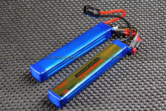 FireFox 11.1V 2400mAh 20C 2 Cell Li Po AEG Battery