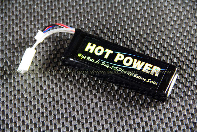 Hot Power 7.4V 2200mAh 15C Lithium Battery HOT-011