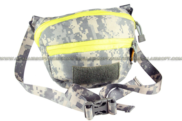 ACM Utility Shoulder Waist Sling Combat Bag Digital ACU Camo BG-16-ACU