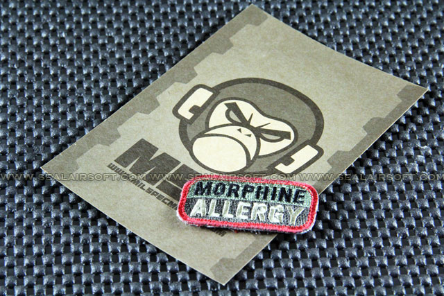 Mil-Spec Monkey Patch - Morphine Allergy ACU