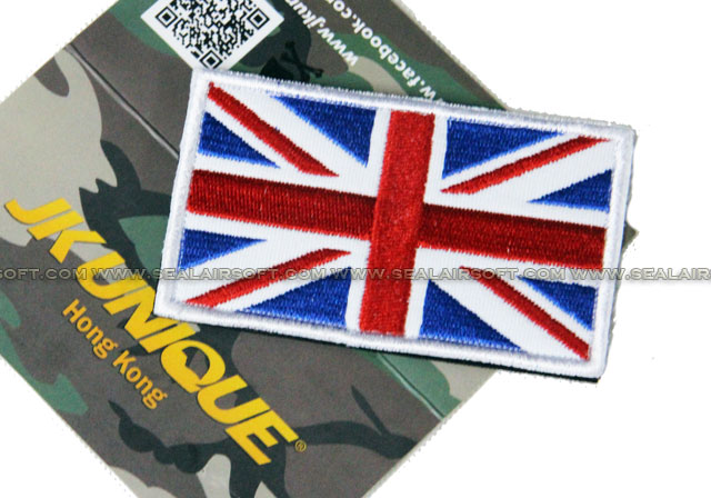 JK UNIQUE Patch - UK Flag (Full Color)