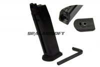 WE 26rds Co2 Gas Airsoft Toy Magazine For WE XDM GBB Black WE-MAG-XDMC02