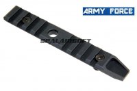 Army Force 5 Inch Keymod (20mm) Rail For URX4 UXR4 RAS Rail System Black AF-MT0128