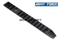 Army Force 7 Inch Keymod (20mm) Rail For URX4 UXR4 RAS Rail System Black AF-MT0129