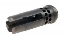 Angry Gun Socom762 Type B Flash Hider - Black (For 14mm CCW)