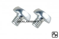 AIP 7075 Aluminum Grip Screws For Marui Hi-Capa 5.1/4.3 (Silver) AIP-023-HC-S