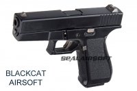 Blackcat Airsoft 1/2 Scale High Precision Mini Gun Beretta 90-Two - Black