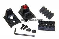 BELL Hand Stop Kit with QD Sling Hole For M-Lok System Rails (Black) 