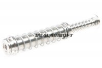 COWCOW Technology Stainless Steel Guide Rod For Umarex (VFC) G17 Gen 4 GBB Pistol Silver