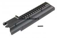 CYMA AK Receiver Cover With 20mm Tactical Rail Rear Sight For CM076A AEG CYMA-C232