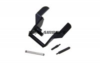 KUNG FU Airsoft Steel Thumb Safety Selector For Marui Hi-Capa 5.1 GBB Black	