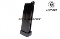 KJ Works 28rds Metal 6MM CO2 Magazine For KP-11 GBB Black MAGAZINE1274
