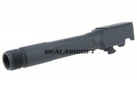 Pro-Arms CNC SAI Threaded Barrel for Umarex / VFC Glock 19x / G19 Gen 4 / G45 (14mm CCW) Black