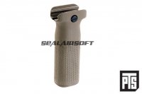 PTS EPF Vertical Foregrip with AEG Battery Storage (Dark Earth) PTS-GRIP-EPF-FDE