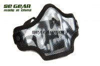 SE GEAR Strike Steel Half Face Mask (SKULL) SE-MASK24-SKULL