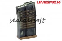 Umarex (VFC) H&K 100rd Mid-Cap Magazine for HK417/G28 AEG (Tan) UMAREX-MAG-417-G28