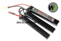 WE 11.1v 3300mAh 30c Triplet Pack LiPo Battery (Mini Plug) WE-BAT0022