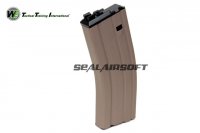 WE 30rds Open Bolt Gas Magazine For WE SCAR / L85 / M4 Series GBB TAN MAGAZINE1198