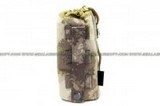 SE GEAR Cordura Water Bottle Molle Pouch (190mm x 70mm, A-Tacs) PH-018-AT