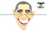 FMA Full Face Wire Mesh Happy Edition Obama Costume Mask FMA-TB732