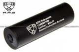 APS 110x32mm APS Sub-sonic Silencer (14mm CW/CCW, BK) APS-BB016B