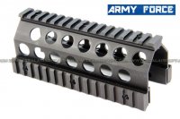 ARMY FORCE Aluminum Top Rail Set For M249 AEG Series AF-RAS007